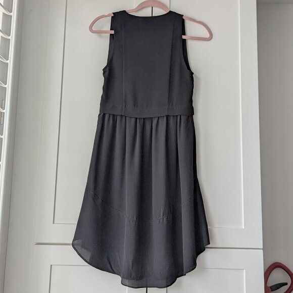 Aritzia Wilfred Black Vignette Dress - Picture 2 of 4